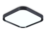 Потолочный светодиодный светильник FZ1268 BK черный 27W 5000K 350*350*60 (Без ПДУ)