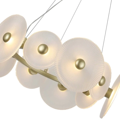 Подвесная люстра Arctium 4605-8P, 10*LED*2W, 1600LM, 3000K. ТМ F-Promo