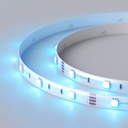 Светодиодная лента герметичная RTW-SE-B30-10mm 12V RGB (7.2 W/m, IP65, 5060, 5m) (Arlight, -)