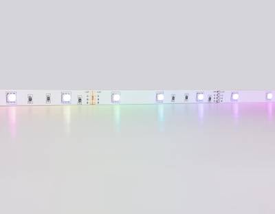 Комплект светодиодной ленты RGB GS2401 5050 30Led/ 7.2W m/ 12V IP20 RGB/ 5000*10*1.87mm/ кратность резки 100mm (4 конт.) (адаптер, вилка, контроллер, пульт в комплекте)