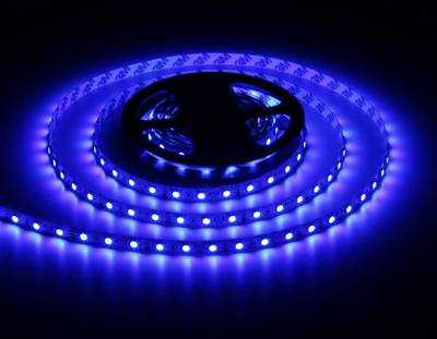Светодиодная лента RGB GS2202 5050 60Led/ 14.4 m/ 12V IP20 RGB/ 5000*10*1.87mm/ кратность резки 50mm (4 конт.)