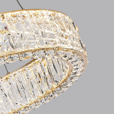 5071/70L HALL ODL24 595 золото/прозрачный/металл/хрусталь/стекло Люстра LED 52W 3700K VERSION