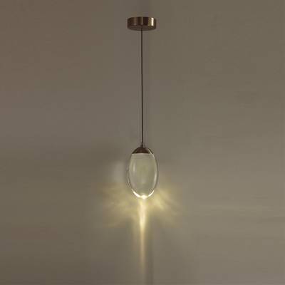 7159/3L HIGHTECH ODL26 Подвесной светильник бронза/хрусталь/металл IP20 LED 3W 400Лм 3000K 220-240V PURA