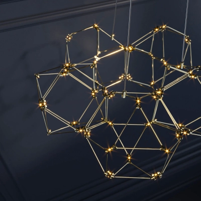 Подвесной светильник 90169/5 медь, LED