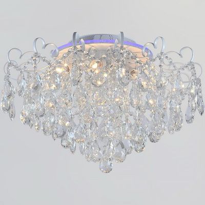 04024-0.3-07 WH+SILVER PN+RGB светильник потолочный