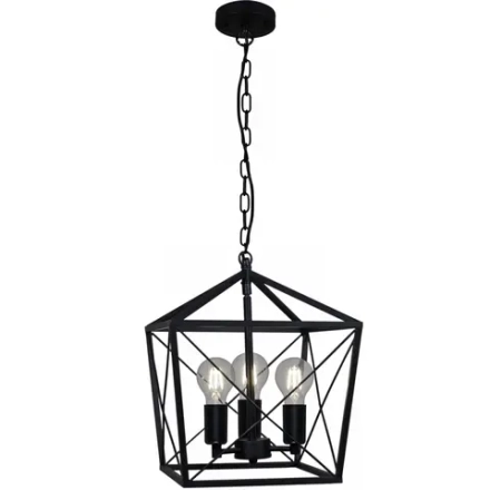 IL1026-3PA-05 BK светильник потолочный ILLUMICO, E27х3