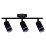 16001-9.5-003CT SPOT LIGHT GU10 BK светильник точечный Reluce Technical, GU10х3