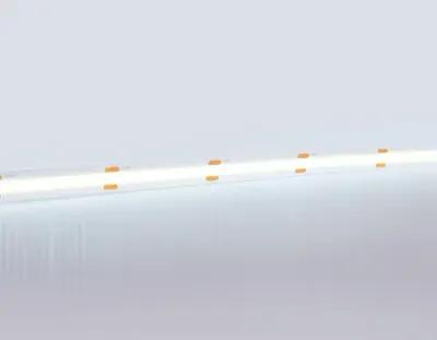 Светодиодная лента GS4753 COB 528Led/14W m/ 24V IP20 6500K/ 5m*10mm*2mm кратность резки 45.45mm (2 конт.)