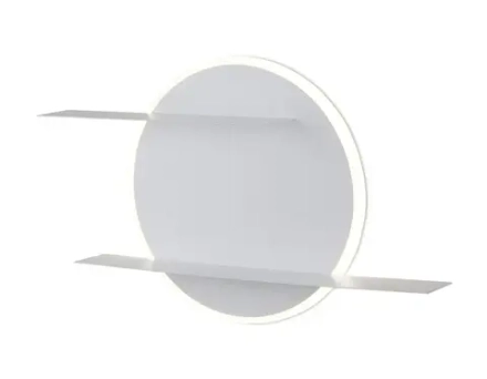 Настенный светодиодный светильник с полками FW102 WH/S белый/песок LED 4200K 28W 420*250*120