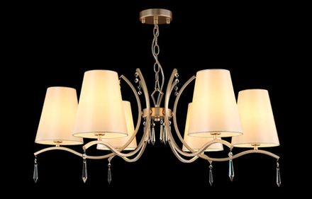 Люстра Crystal Lux RENATA SP6 GOLD 3591/306