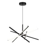 6563/60L LEDIO LN26 276 черный//металл/ Подвесной светильник 4000K LED 60W 220V PARKER
