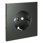 VLS000606 Накладка для розетки с заземлением, S70 (титан). (ТМ Maytoni)