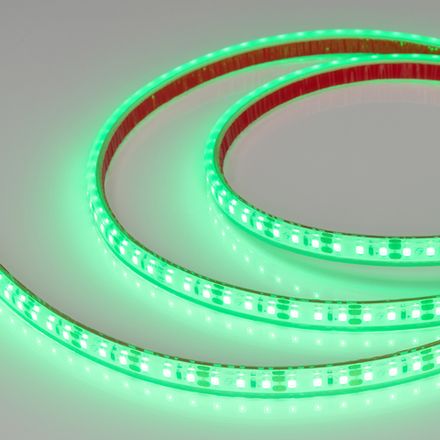 Светодиодная лента герметичная RTW-PFS-A120-11mm 12V Green (9.6 W/m, IP68, 2835, 5m) (Arlight, 9.6 Вт/м, IP68)
