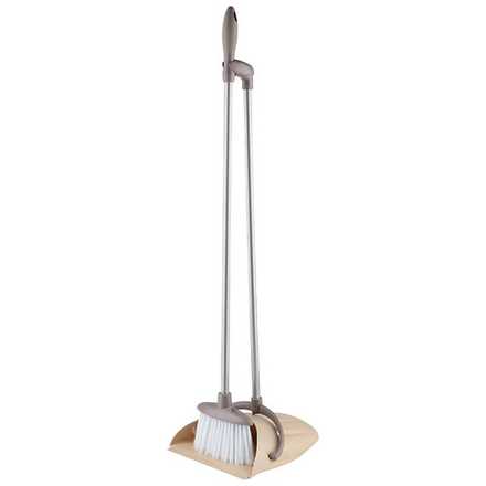 Набор для уборки BROOM: совок откидной и щетка (Минимальная отгрузка 12 шт)