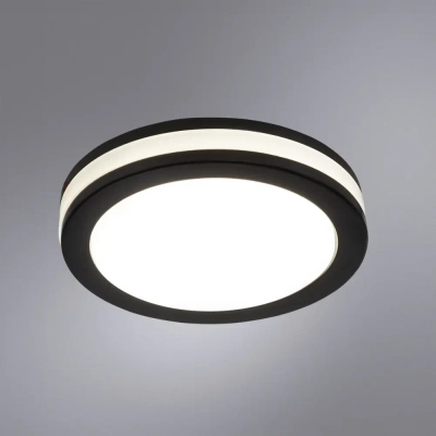 Точечный встраиваемый светильник Arte Lamp TABIT A8430PL-1BK, 1хLED