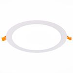ST209.538.18 Св-к встр. Белый LED 1*18W 3000K 1 296Lm Ra80 110° IP20 D225xH8 90-265V