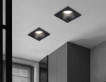 Светильник встраиваемый IP65 TN1190 BK черный GU5.3 IP65 87*87*44