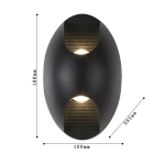 Уличный светильник Bidirect 2685-2W. ТМ Favourite
