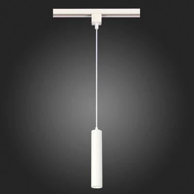 ST151.506.01 Светильник трековый Белый GU10 1*50W IP20 D54xH290 220V Без ламп