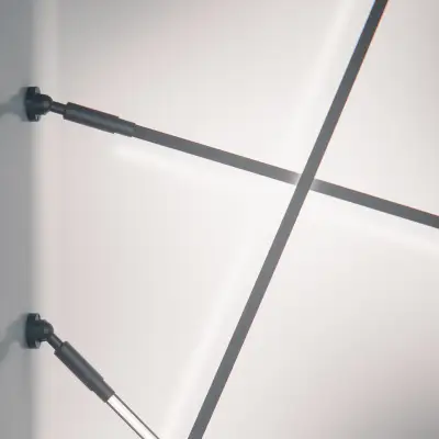 100CORDA5 Тросовая система CORDA 5м и блок питания на 100W (max мощность ленты 18W/метр) (418005+418990+424100)