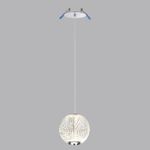 5007/5LA L-VISION ODL24 583 хром/металл/акрил Подвес LED 5W 4000K 365лм CRYSTAL