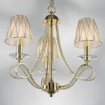 705032 Люстра подвесная RICCIO 3х40W E14 ЗОЛОТО Lightstar