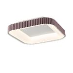 7770/56L AVRA LED SN Светильник металл/белый/мокко LED 56Вт+14Вт 3000-6000K 500х500 IP43 пульт ДУ+подсветка SHARMEL