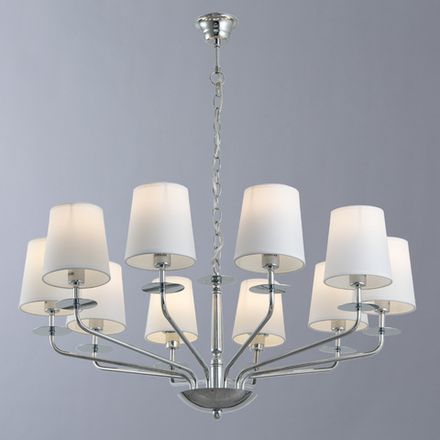 Подвесная люстра Arte Lamp EDDA A1048LM-10CC, 10хE14