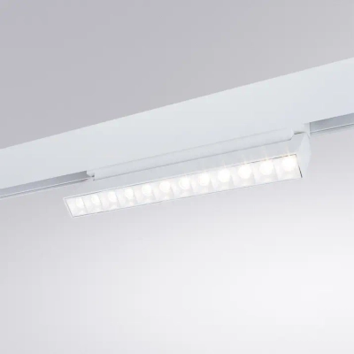 Магнитный трековый светильник Arte Lamp LINEA A4668PL-1WH, 1хLED