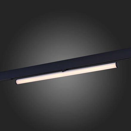 ST803.436.10 Магнитный трековый светильник Черный LED 1*10W 3000K 1 200Lm Ra&gt;90 120° IP20 L604xW28xH80 48VV