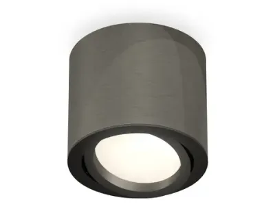 Комплект накладного поворотного светильника XS7403001 DCH/PBK черный хром/черный полированный MR16 GU5.3 (C7403, N7002)