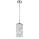 795424 Подвес CRISTALLO 1х40W G9 ХРОМ