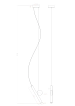 Подвесной светильник Arte Lamp BEEMIM A2090SP-1PB, 1хLED