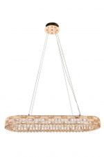 Люстра подвесная Festo Gold FL1051-10PO, LED