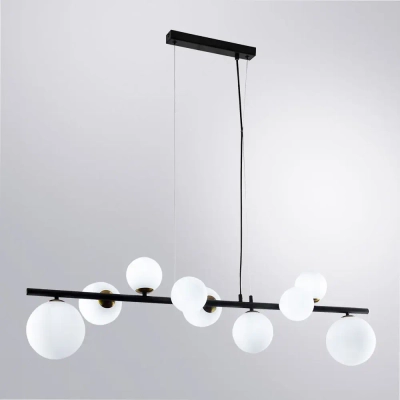 Подвесная люстра Arte Lamp GEMINI A2243SP-9BK, 9хG9