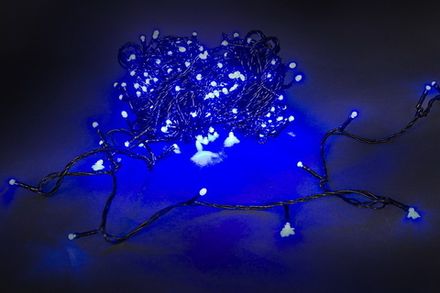 A-244 BLUE гирлянда светодиодная 18м 200LED влагозащищенная