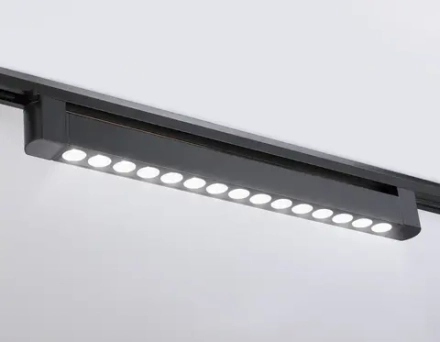Светильник светодиодный трековый однофазный GL6715 BK черный IP20 30W 4200K 24° 458*35*57