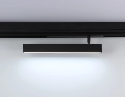 Светильник светодиодный диммируемый для шинопровода Magnetic 220V GL1332 BK черный IP20 18W 3000K-6400K 120° 342*25*112 (Без ПДУ)