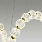 5008/92L L-VISION ODL23 595 золотой/прозрачный/металл/акрил Люстра LED 92W 4000K 4600Лм CRYSTAL