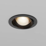 Встраиваемый светильник Линза / Lens 12 Вт 3000 К 70° IP44, DL105-12W3K-B. TM Maytoni