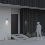 Уличный настенный светильник (бра) Уолл Стрит / Wall Street GU10х1 50Вт IP54, O010WL-01B. TM Maytoni