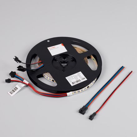 Лента SPI-A120-10mm 24V Warm2700-PX6-BPT (11 W/m, IP20, 2835, 5m) (Arlight, бегущий огонь)