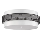 8002/6C MODERNI LN25 159 белый, черный металл/металл, текстиль Потолочный светильник Е27 6*60W 220V ANIMAISA