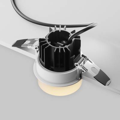 Встраиваемый светильник Nude 3000K 12Вт 180° IP 20, DL065-12W3K-W. TM Maytoni