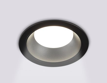 Светильник встраиваемый TN52333 SBK черный песок GX53 max 12W D115*25