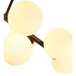 07508-10,19 Люстра Сида черный w98*34 h72 E14 10*10W