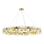 SL6133.303.16 Светильник подвесной ST-Luce Латунь/Прозрачный G9 16*5W 4000K