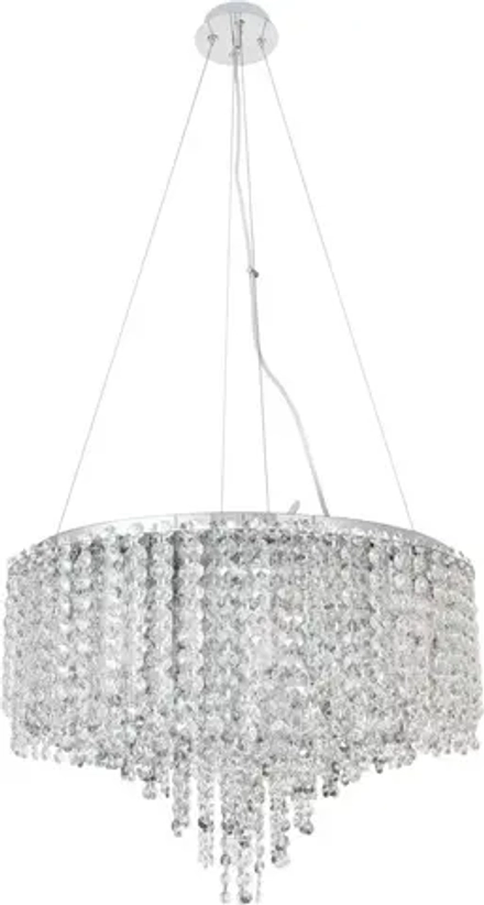 Люстра подвесная Stilfort 2187/09/12P серия Rain of Crystal