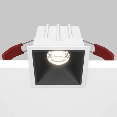 Встраиваемый светильник Альфа / Alfa LED 10 Вт 4000 К 36° с функцией диммирования, DL043-01-10W4K-D-SQ-WB. TM Maytoni