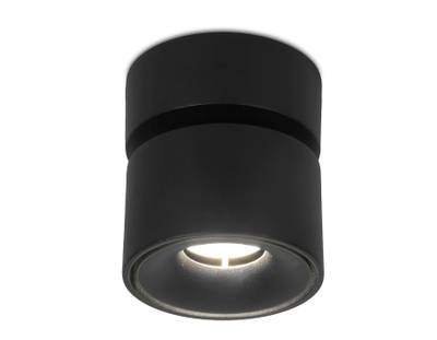 Накладной поворотный светодиодный светильник TN269 SBK черный песок LED 4200K 7W D75*83
